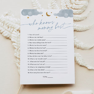 Wer kennt Mommy Best Twinkle Star Baby Dusche? Einladung