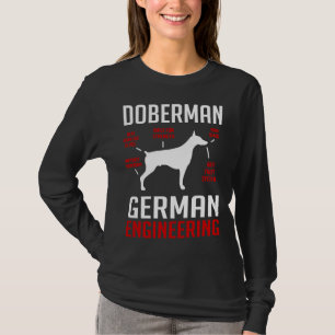 Wer kümmert sich um den Doberman Hund Zucht T-Shirt