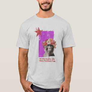 "Wer lacht..." Herren T-Shirt