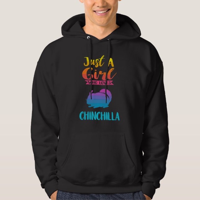 Wer Liebe Chinchilla Hoodie (Vorderseite)