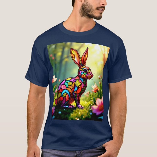 Wer Liebe nicht einen Hasen? T-Shirt (Vorderseite)