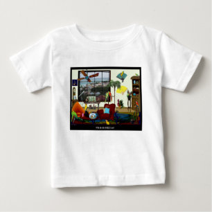 Wer ließ die VÖGEL heraus? Baby T wow T-shirt