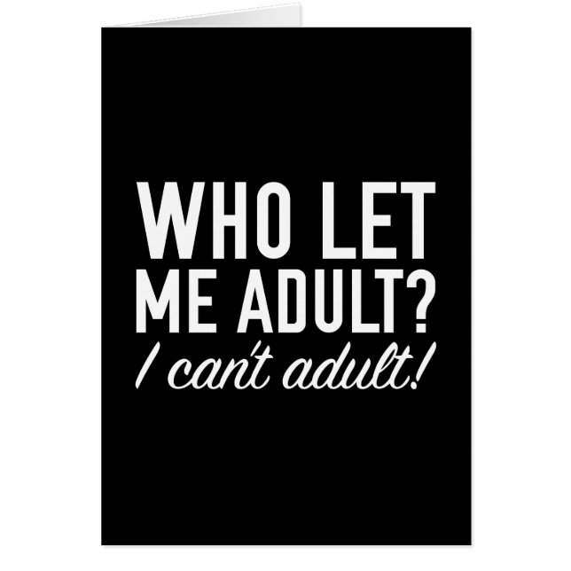 Wer ließ mich erwachsen? (Vorne)