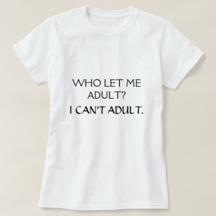 WER LIESS MICH ERWACHSENE T-Shirt