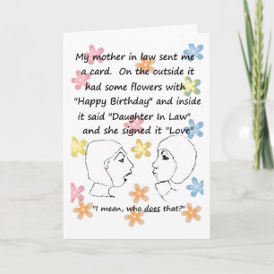 Wer macht das? - Tochter im Rechtswesen Geburtskar Karte