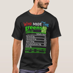 Wer machte die Grüntöne Soul Food Black Family GRI T-Shirt