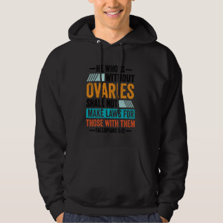 Wer ohne Ovarien Fallopians Funny Reproducti Hoodie