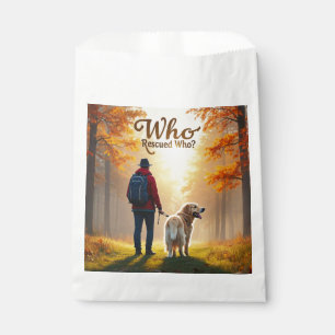 Wer rettete Wer - Der goldene Retriever Geschenktütchen