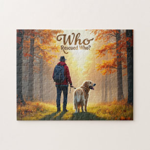 Wer rettete Wer - Der goldene Retriever Puzzle