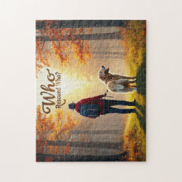 Wer rettete Wer - Der goldene Retriever Puzzle