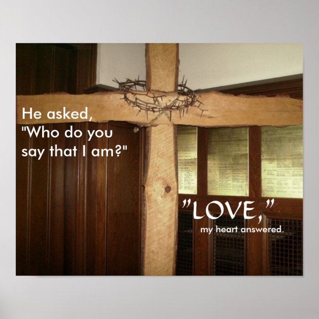 Wer sagst du, dass ich bin? poster (Vorne)