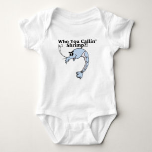 Wer Sie Callin Garnele Baby Strampler