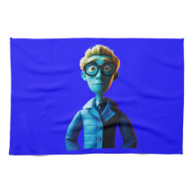 "Wer sieht dich an" Küchentuch