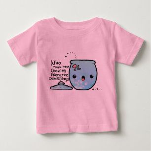 Wer stahl die Plätzchen vom CookieJar!? Baby T-shirt
