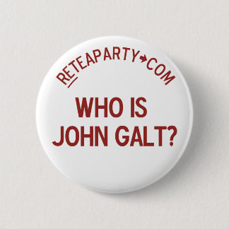 Wer Tee-Party-Knopf Johns Galt ist Button