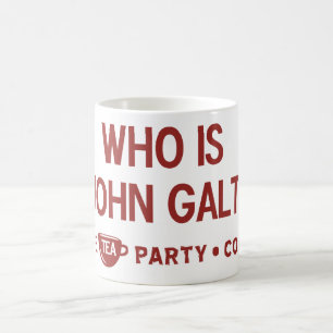 Wer Tee-Party-Tasse Johns Galt ist Kaffeetasse