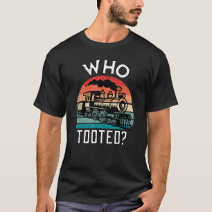 Wer Tooot Train Retro Train Lover Geschenk Modellb T-Shirt