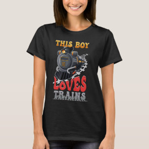 Wer tootierte Zug-Modell, Modellbauer und Liebe T-Shirt