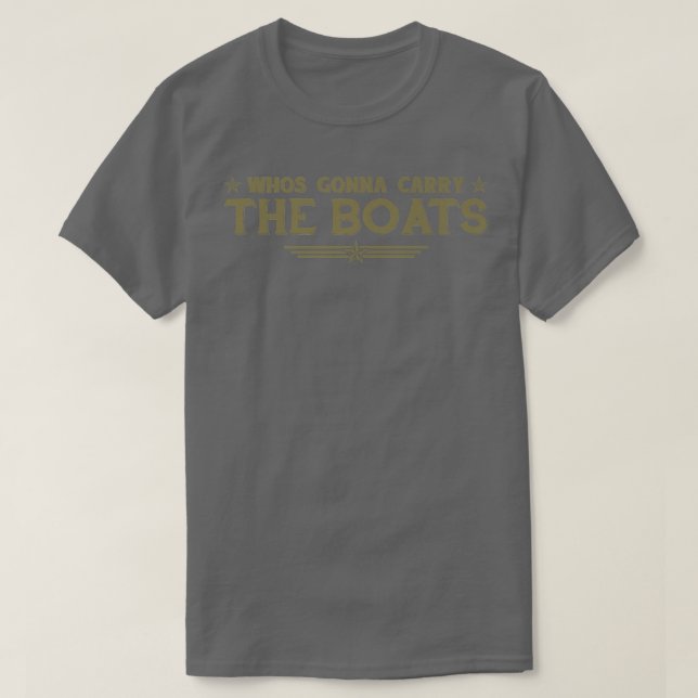 Wer trägt die militärische Motivation des Schiffes T-Shirt (Design vorne)