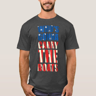 Wer trägt die militärische Motivation des Schiffes T-Shirt