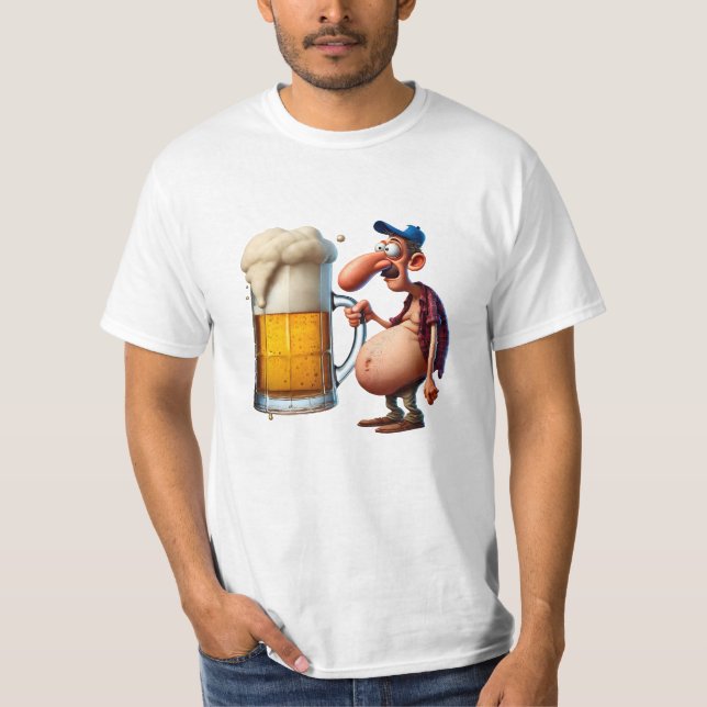 Wer trägt meine Maß Bier auf das Volksfest T-Shirt (Vorderseite)