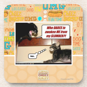 Wer traut sich wecken mich? untersetzer