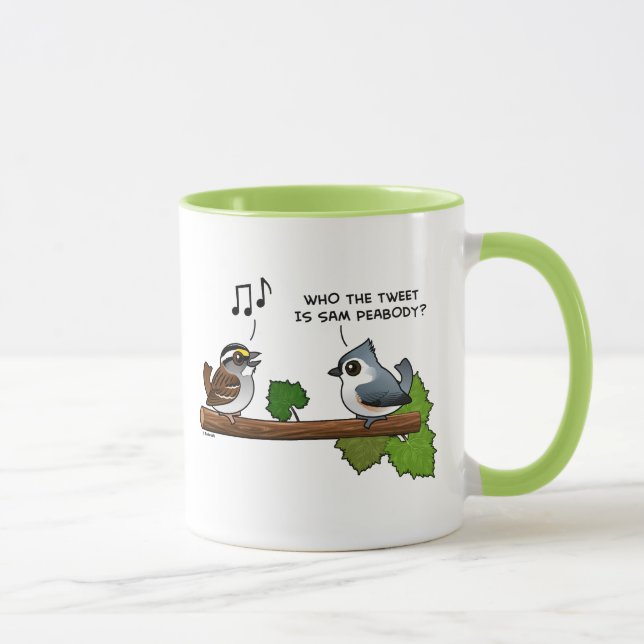 Wer Tweetete? Tasse (Rechts)