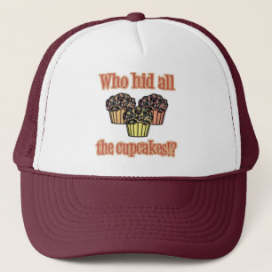 Wer versteckte die Cupcakes (Tarnung) Truckerkappe