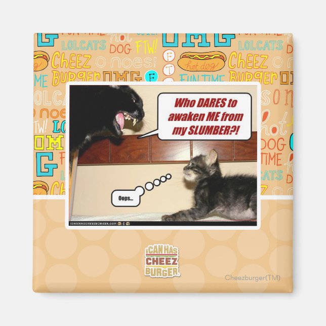 Wer wagt es, mich zu wecken? magnet (Vorne)