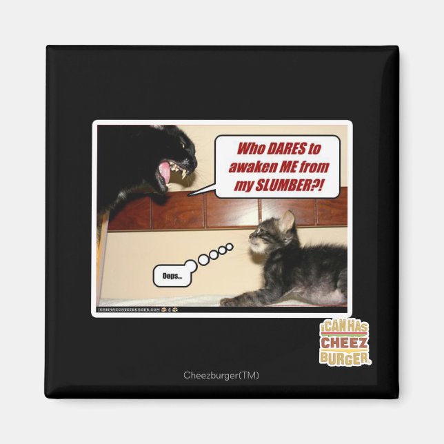 Wer wagt es, mich zu wecken? magnet (Vorne)