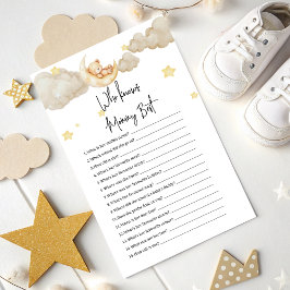 Wer weiß, dass Mommy das beste Spiel über dem Mond