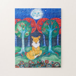 "Wer weiß" Fairytale Woodland Fox Puzzle