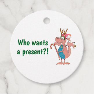 Wer Will ein Geschenk?! Geschenkanhänger