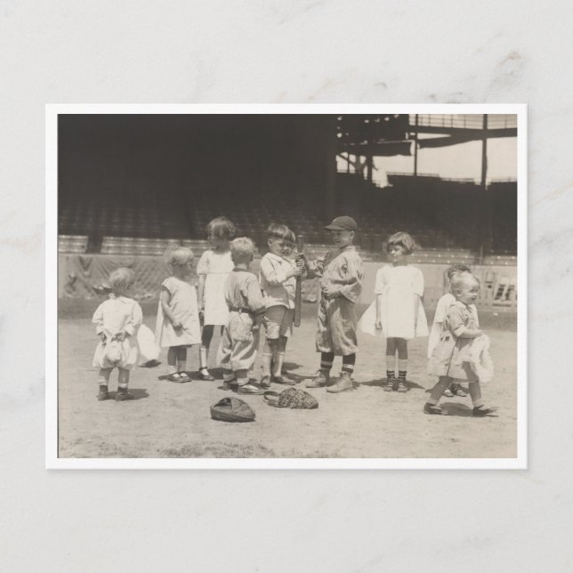 Wer wird zuerst baden? postkarte (Vorderseite)