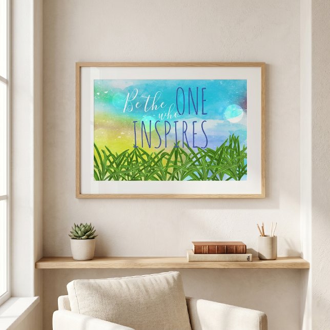 Wer Zitat Inspiriere Poster (Von Creator hochgeladen)