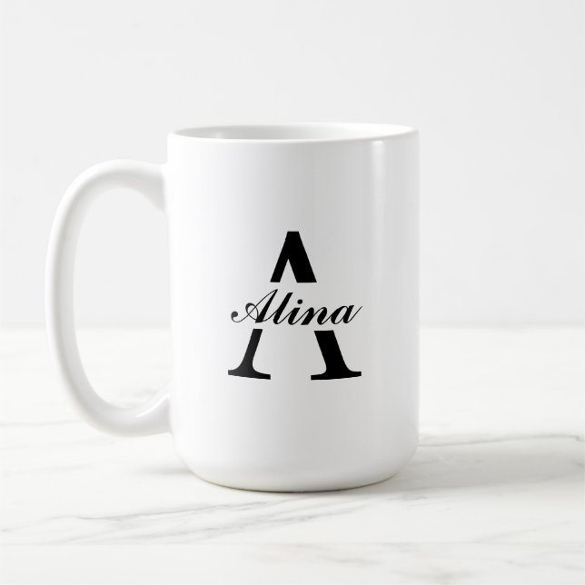 Werbe-Eigene-Logo-Design-Kaffeetasse Kaffeetasse (Links)