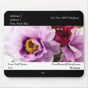 Werbe-Foto-Mauspad mit Blumen Mousepad