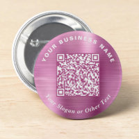 Werbe Geschäft QR Code PInk Pin