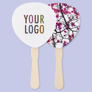 Werbe-Handfan mit Deinem Logo und Foto Fächer