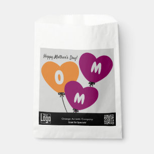 Werbe-Herzballons Alles Liebe zum Muttertag Geschenktütchen