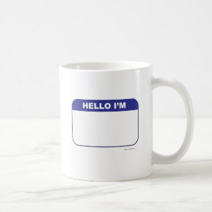 Werbe-Individuelle Name-Tag Tasse