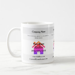 Werbe-Mug für Immobilienmakler - HAMbyWG Kaffeetasse