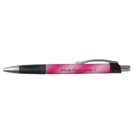 Werbe- oder Werbe-Pen für Kunden, rosa Kugelschreiber