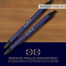 Werbe-Pen mit Logo für den Navy Blue Gold Award