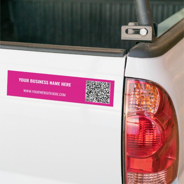 Werbe-QR-Code-Aufkleber für Ihr Unternehmen Autoaufkleber (Auf Lkw)