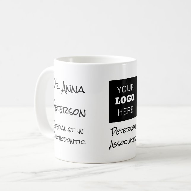 Werbeaktion des Marketings Kaffeetasse (Vorderseite Links)