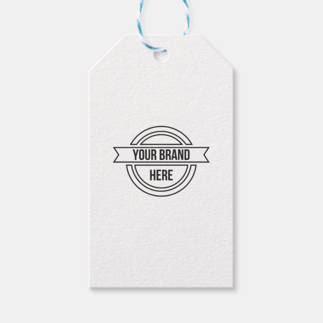 Werbeaktion für berufliche Firmenlogos Geschenkanhänger (Vorderseite)