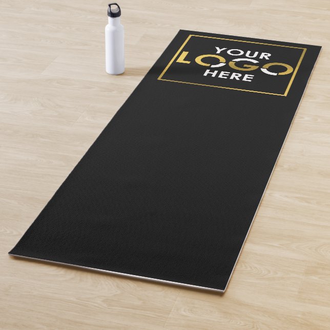 Werbeaktion für Black Gold Luxury für kundenspezif Yogamatte (Beispiel)