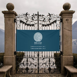 Werbeaktion für Blue Business-Logo für Navy Banner