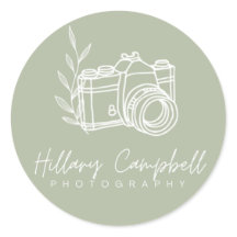 Werbeaktion für das Logo "Green Simple Fotografy"